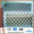 Chain-link fencing at an American short track,catch fences,baseball and softball fields fence/PVC Coated Chain Link Fence